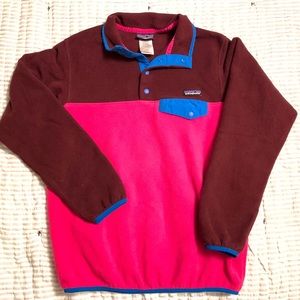 Color block Patagonia Synchilla Pullover - M